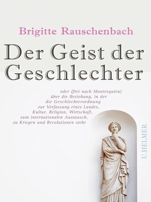cover image of Der Geist der Geschlechter